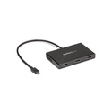 StarTech.com Adaptateur Multi-Moniteur 3 ports - Répartiteur Vidéo USB-C vers 3x HDMI - Hub USB Type-C vers HDMI MST - Double 4K
