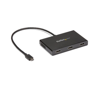 StarTech.com Adaptateur Multi-Moniteur 3 ports - Répartiteur Vidéo USB-C vers 3x HDMI - Hub USB Type-C vers HDMI MST - Double 4K
