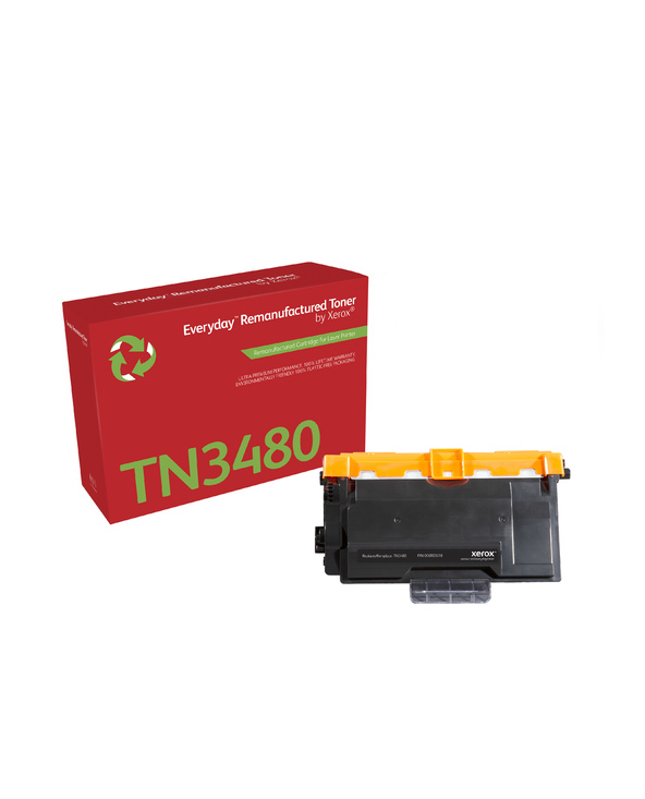 Remanufacturé Everyday Tambour remanufacturé Mono Everyday de Xerox compatible avec Brother TN3480, Grande capacité