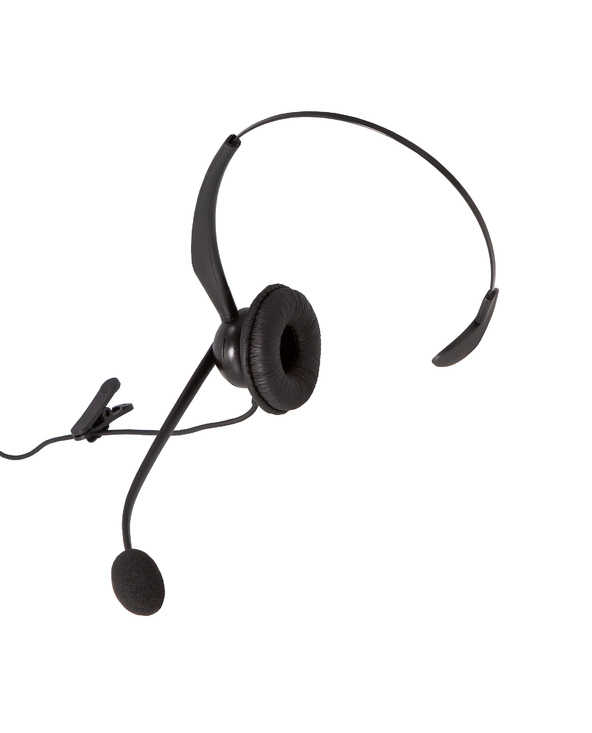 Auerswald COMfortel H-200 Casque Avec fil Arceau Bureau/Centre d'appels USB Type-A Noir