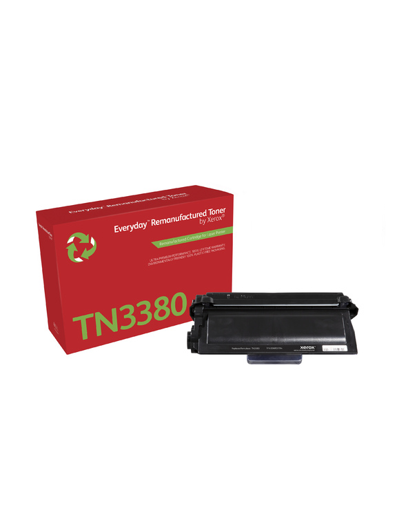 Everyday Toner remanufacturé Mono  de Xerox compatible avec Brother TN3380, Grande capacité