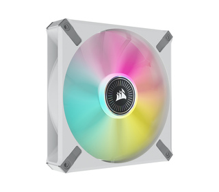 Corsair iCUE ML140 RGB ELITE Boitier PC Ventilateur 14 cm Blanc 2 pièce(s)