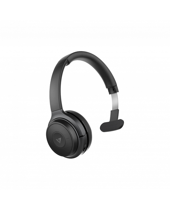 V7 HB605M écouteur/casque Sans fil À la main Bureau/Centre d'appels USB Type-C Bluetooth Noir, Gris