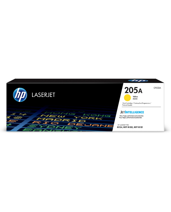 HP LaserJet 205A toner Jaune authentique HP LaserJet 205A toner Jaune authentique