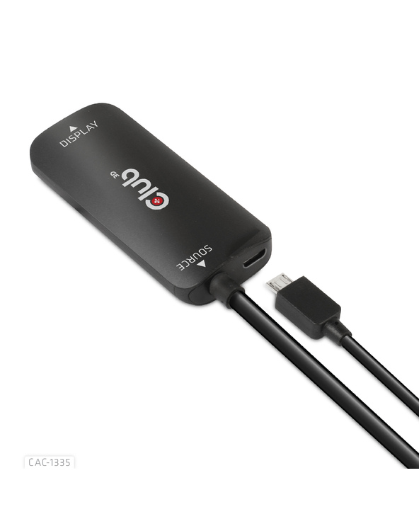 CLUB3D CAC-1335 câble vidéo et adaptateur 1 m HDMI + USB DisplayPort