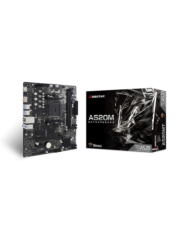 Biostar A520MT carte mère AMD A520 Emplacement AM4 micro ATX