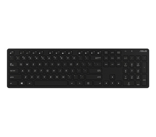 ASUS W5000 clavier Souris incluse Bureau RF sans fil QWERTZ Allemand Noir