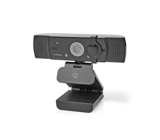 Nedis WCAM120BK webcam 8,3 MP 3840 x 2160 pixels USB 2.0 Noir