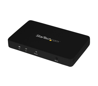 StarTech.com Splitter vidéo HDMI 4K à 2 ports - Répartiteur HDMI 1 x 2 avec boîtier en aluminium