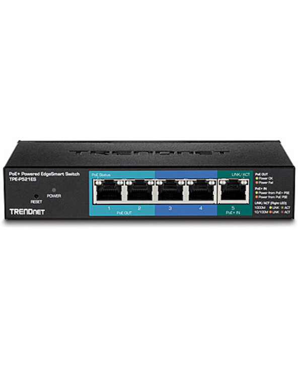 Trendnet TPE-P521ES commutateur réseau Géré Gigabit Ethernet (10/100/1000) Connexion Ethernet, supportant l'alimentation via ce 