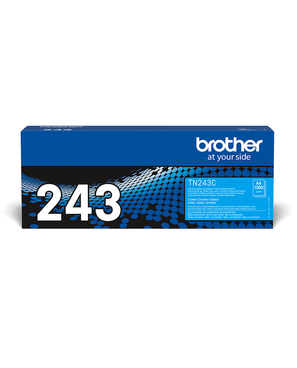 Brother TN-243C - Cartouche de toner originale – Cyan