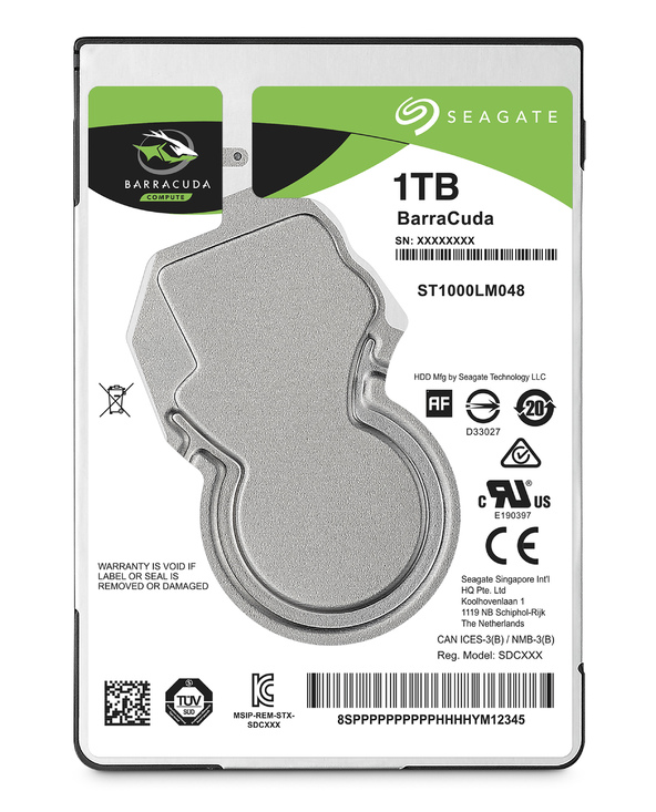 Seagate Barracuda 2.5" 2.5" 1 To Série ATA III