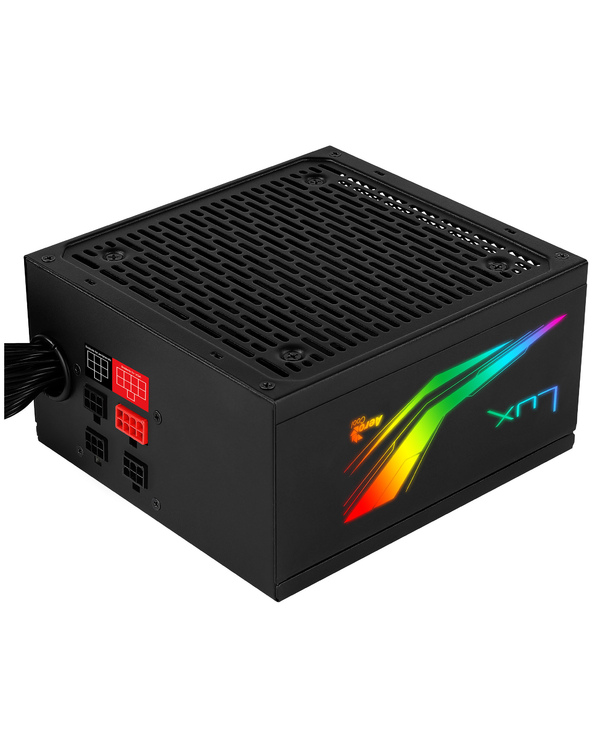 Aerocool LUX RGB 550M unité d'alimentation d'énergie 550 W 20+4 pin ATX Noir