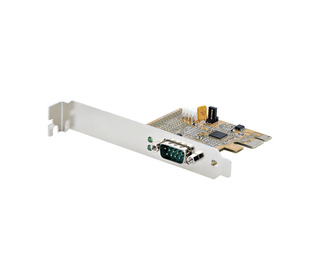 StarTech.com Carte Série PCI Express à 1 port - Carte d'Extension Série PCIe vers RS232 (DB9) - Adaptateur PCIe avec UART 16C105