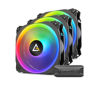 Antec Prizm X 120 ARGB 3+C Boitier PC Ventilateur 12 cm Noir 3 pièce(s)