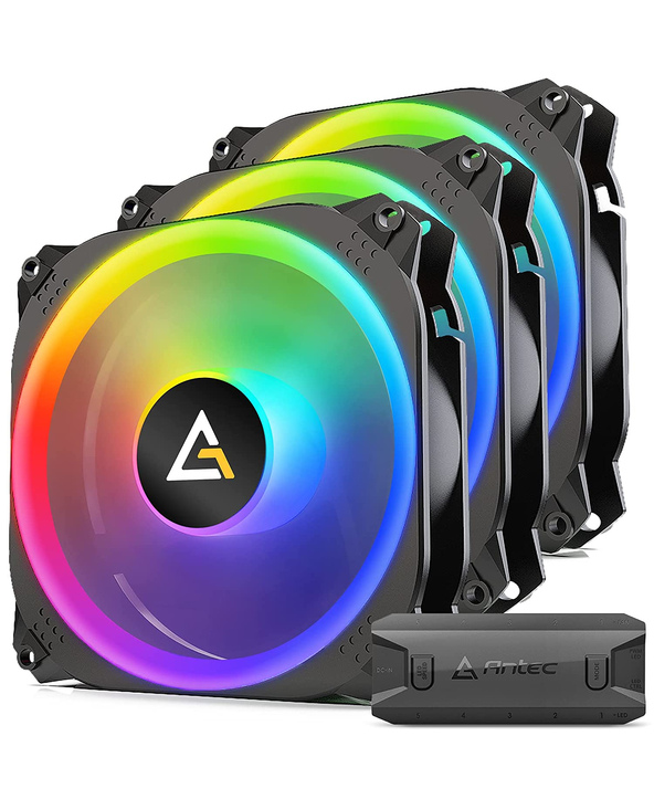 Antec Prizm X 120 ARGB 3+C Boitier PC Ventilateur 12 cm Noir 3 pièce(s)
