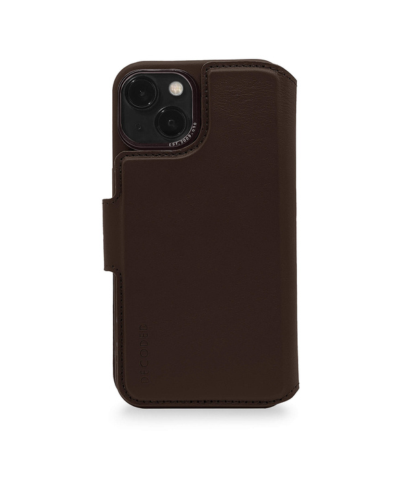 Decoded D23IPO14MDW5CHB coque de protection pour téléphones portables 17 cm (6.7") Étui avec portefeuille Marron
