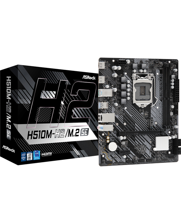 Asrock H510M-H2/M.2 SE Intel H470 LGA 1200 (Socket H5) micro ATX