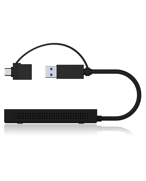 ICY BOX IB-SPL1029AC adaptateur graphique USB 3840 x 2160 pixels Noir