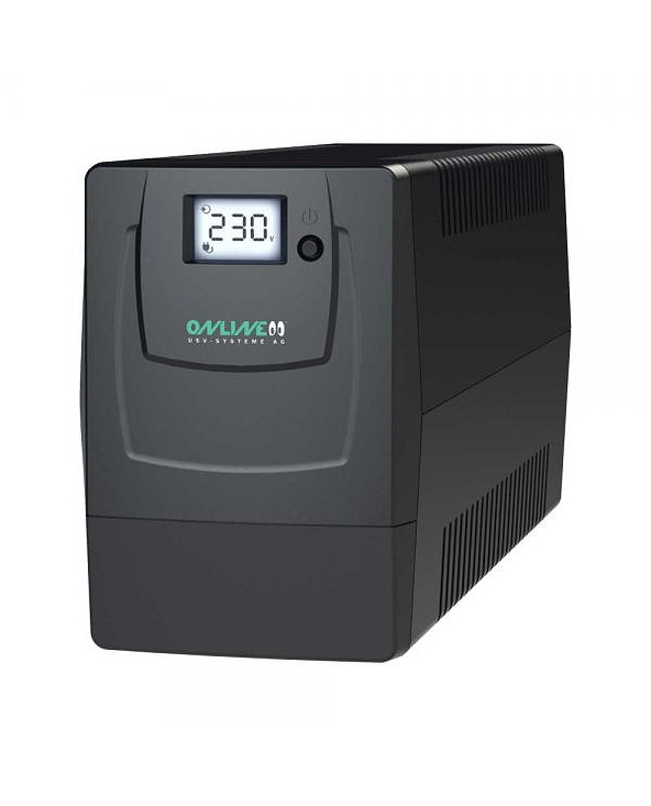 ONLINE USV-Systeme USV YUNTO Smile 600 alimentation d'énergie non interruptible Interactivité de ligne 0,6 kVA 360 W 2 sortie(s)