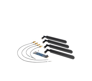 Shuttle WWN04 LTE (4G/5G) Kit adaptateur M.2 2280 et antennes externes pour compatibles