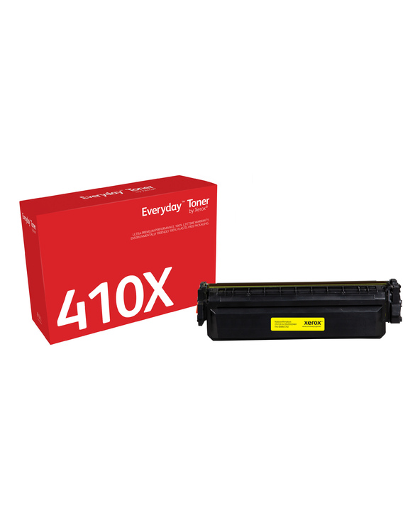 Everyday Toner Jaune  de Xerox compatible avec HP 410X (CF412X/ CRG-046HY), Grande capacité