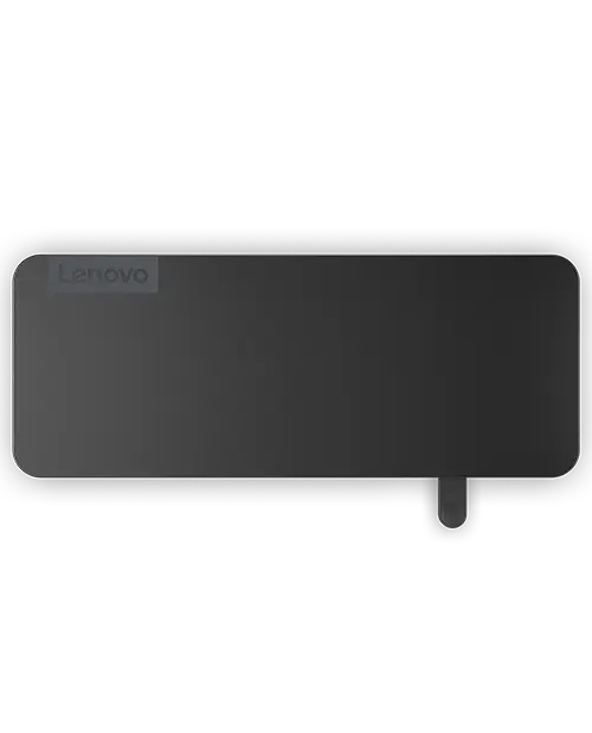 Lenovo 4X11N40212 station d'accueil Avec fil USB 3.2 Gen 1 (3.1 Gen 1) Type-C Noir