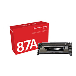 Everyday Toner Noir  de Xerox compatible avec HP 87A (CF287A/ CRG-041/ CRG-121), Capacité standard