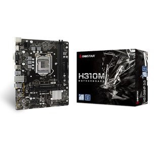 Biostar H310MHP 3.0 carte mère Intel H310 LGA 1151 (Emplacement H4) micro ATX