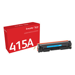 Everyday Toner Cyan  de Xerox compatible avec HP 415A (W2031A), Capacité standard