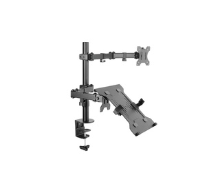 Equip 650119 support d'écran plat pour bureau 81,3 cm (32") Noir