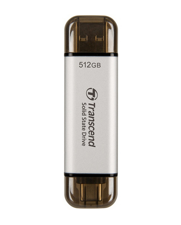 Transcend ESD310 512 Go Argent