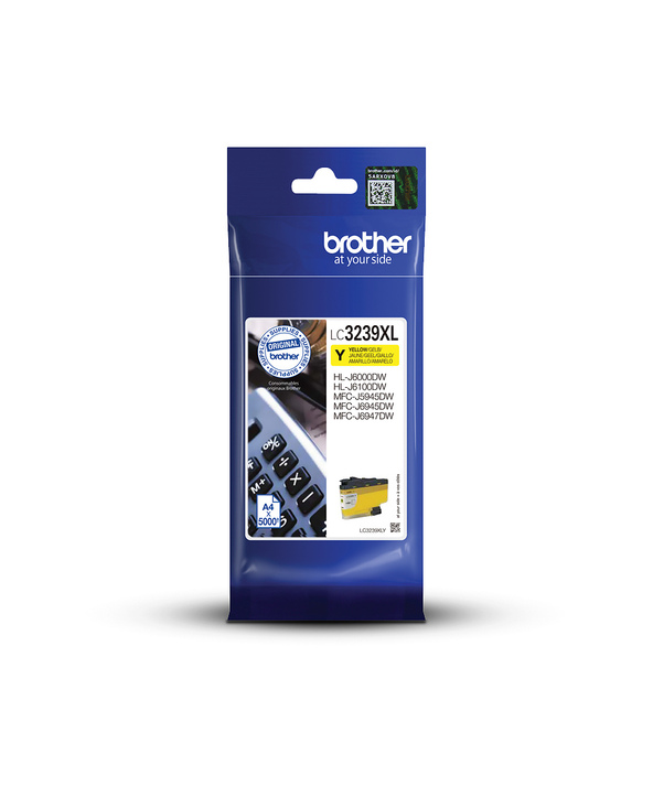 Brother LC-3239XLY cartouche d'encre 1 pièce(s) Original Rendement élevé (XL) Jaune