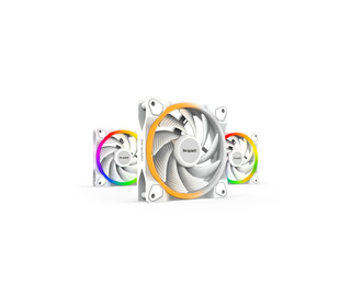 be quiet! Light Wings White | 120mm PWM high-speed Triple-Pack Boitier PC Ventilateur 12 cm Blanc 3 pièce(s)