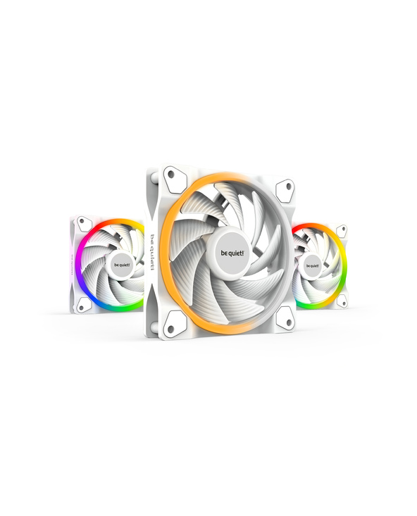 be quiet! Light Wings White | 120mm PWM high-speed Triple-Pack Boitier PC Ventilateur 12 cm Blanc 3 pièce(s)