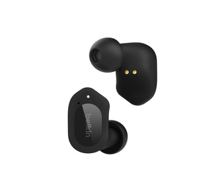 Belkin SOUNDFORM Play Casque Sans fil Ecouteurs Appels/Musique USB Type-C Bluetooth Noir