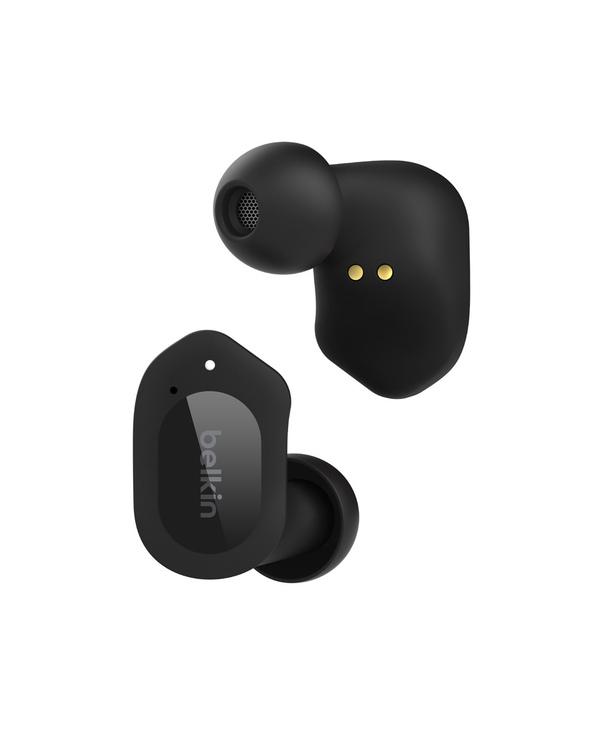 Belkin SOUNDFORM Play Casque Sans fil Ecouteurs Appels/Musique USB Type-C Bluetooth Noir