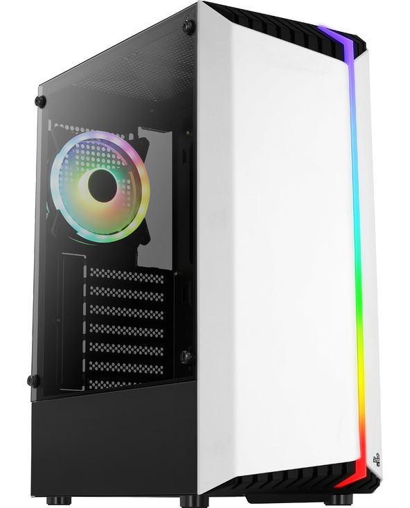 Aerocool Bionic Midi Tower Blanc