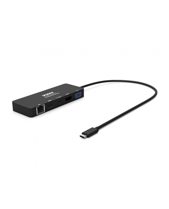 Port Designs 901909 station d'accueil Avec fil USB 3.2 Gen 1 (3.1 Gen 1) Type-C Noir