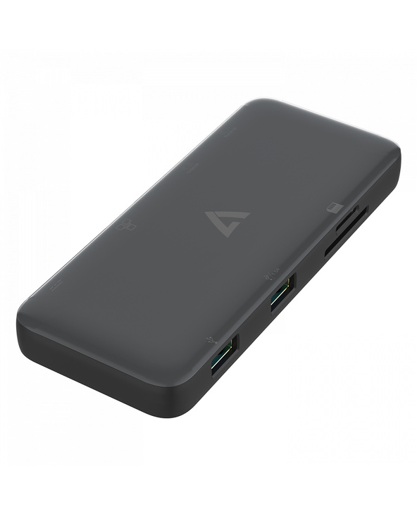 V7 UCMINIDOCKDUAL-PT station d'accueil USB 3.2 Gen 1 (3.1 Gen 1) Type-C Noir