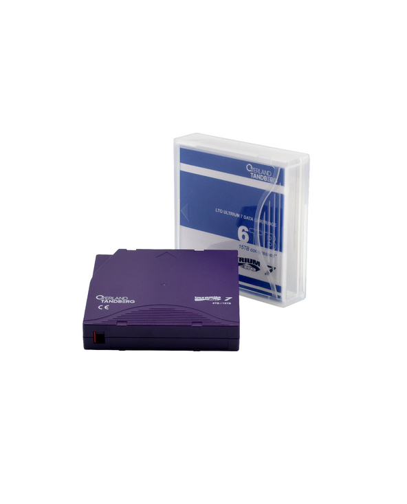 Overland-Tandberg Cassette de données LTO-7, 6 To/15 To, sans étiquette (1 pièce, commandez plusieurs quantités de 5 pièces)