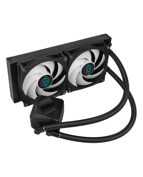 Iceberg Thermal IceFLOE OASIS 240 Processeur Refroidisseur de liquide tout-en-un 12 cm Noir 1 pièce(s)