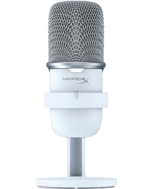 HyperX SoloCast - USB Microphone (White) Blanc Microphone de console de jeu