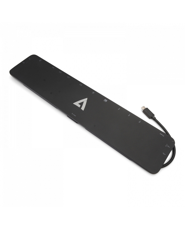 V7 DOCKUCPT01 station d'accueil USB 3.2 Gen 1 (3.1 Gen 1) Type-C Noir