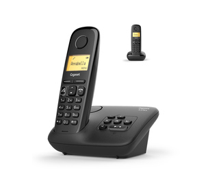Gigaset A270A Téléphone analog/dect Identification de l'appelant Noir