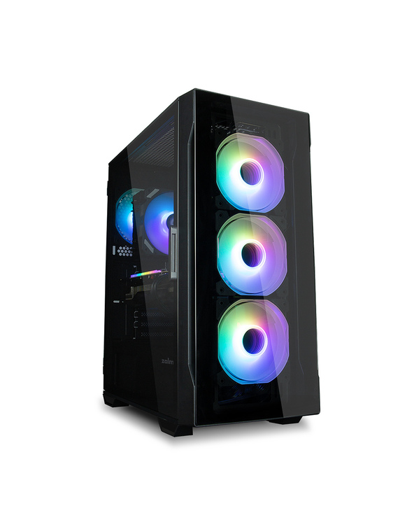 Zalman I3 NEO TG BLACK unité centrale Midi Tower Noir