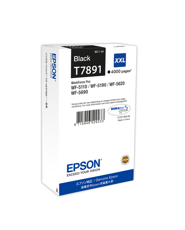 Epson Encre Noire XXL (4 000 p)