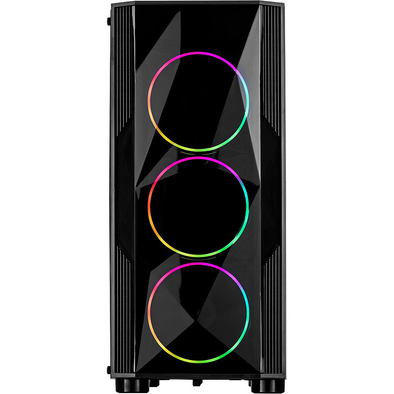 Inter-Tech A-3401 Chevron Tower Noir