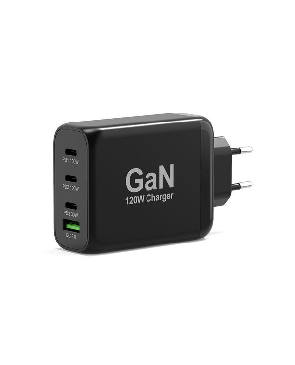 Port Designs 900107-EU chargeur d'appareils mobiles Netbook, Ordinateur portable, Smartphone, Tablette Noir Secteur Charge rapid