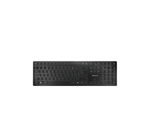 CHERRY KW 9100 SLIM clavier Universel RF sans fil + Bluetooth AZERTY Français Noir